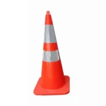 Durable Flexible 750MM Traffic Cones for Road Safety - Image 2