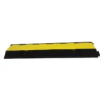 Triple Channel Rubber Cable Protector 1000mm – Heavy Duty Cable Ramp with Lid - Image 3