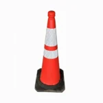 Economical 1000mm Road Cones for Traffic Safety Control - Image 2