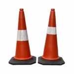 Rubber Base 750mm Traffic Cones for Road Safety - Image 4