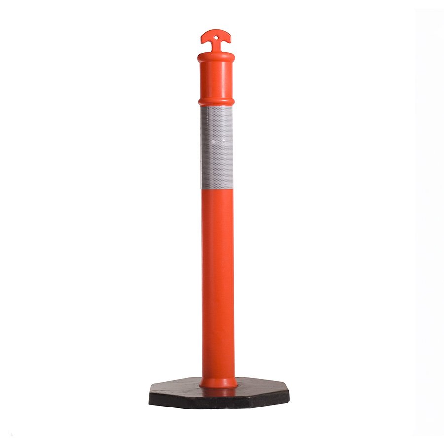 bollard-pole-2 1200mm Reflective Plastic Bollards - Image 1
