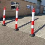 1200MM Road Bollards With Heavy Base Traffic Post - Image 2